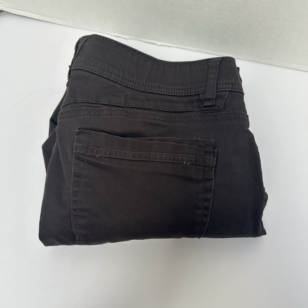 Democracy "Ab"Technology Hi-Rise Brown‎ Ankle Skimmer Pants Size 12 #B1641E8X2XX